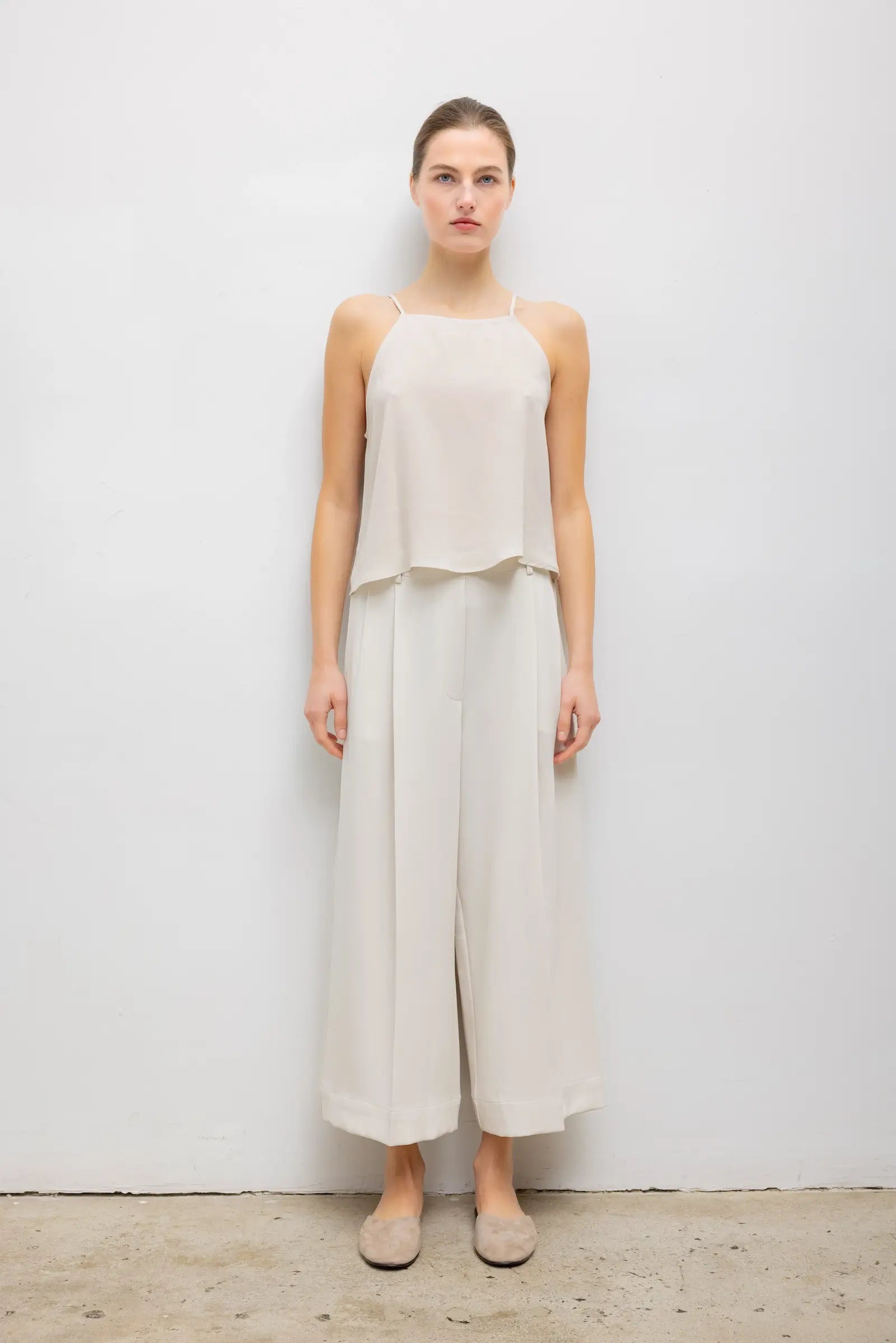 Arielle Crop Wide Leg Trouser