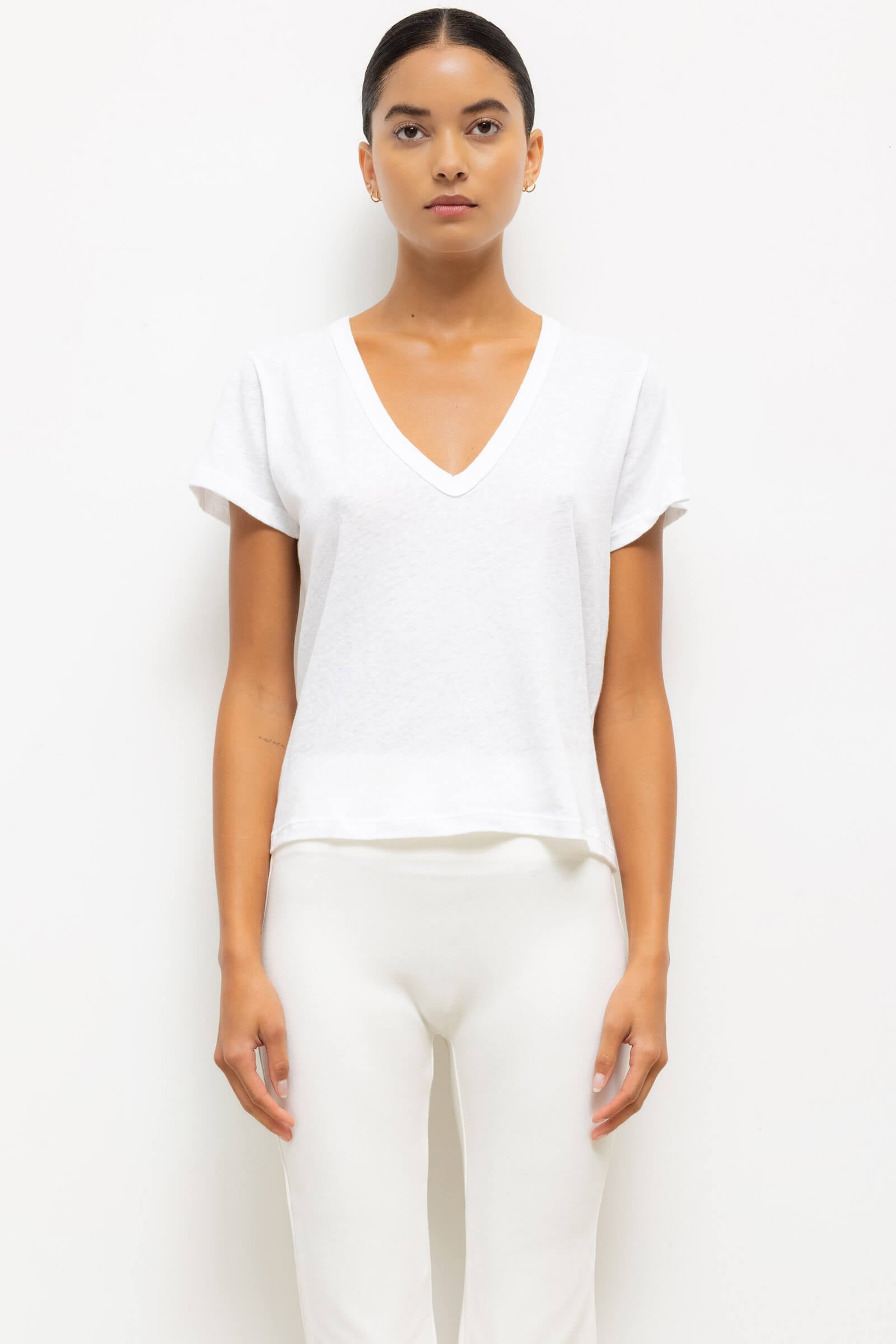 Laura V Neck Tee