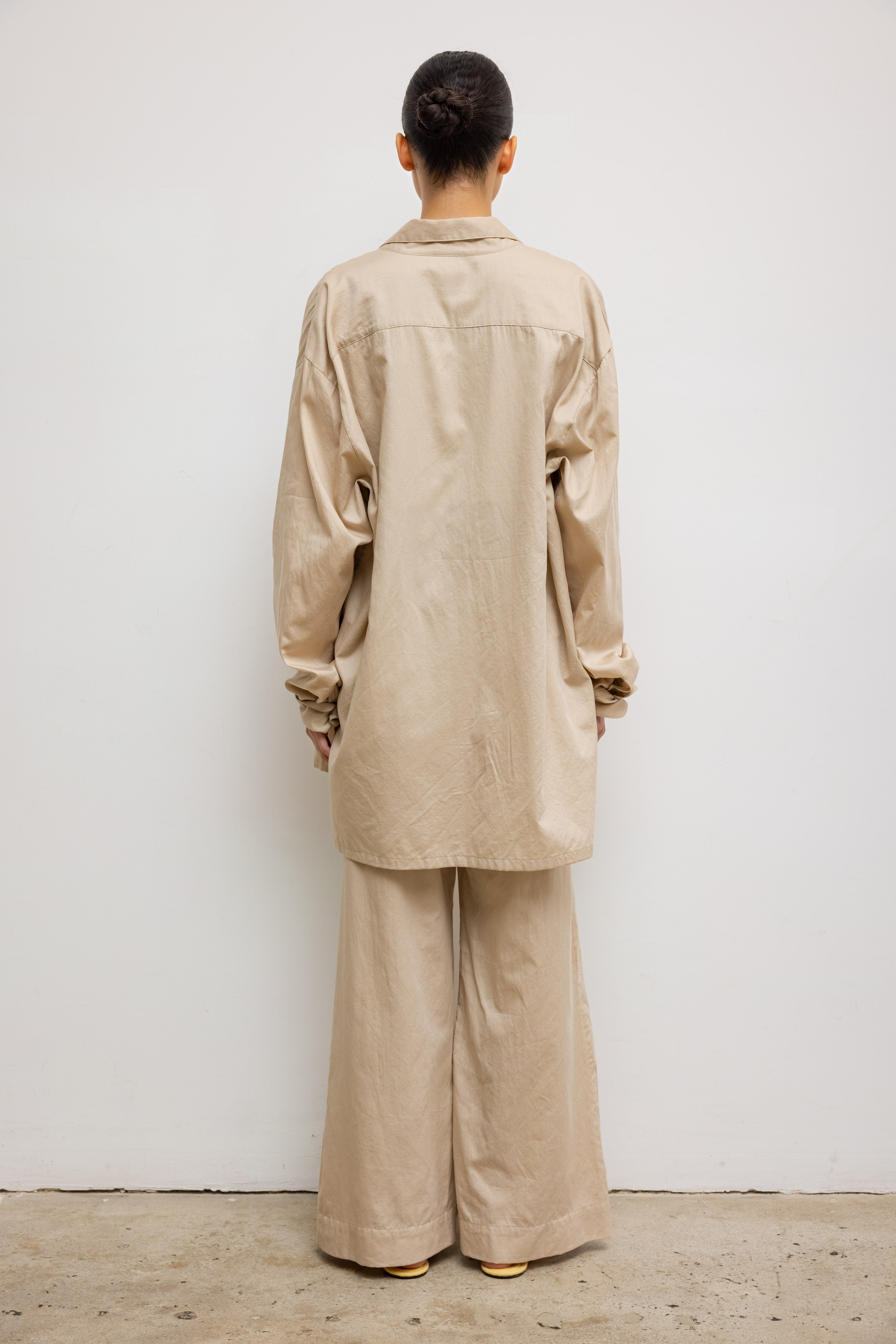 Yoko Pocket Pant - Ecru - Image 5