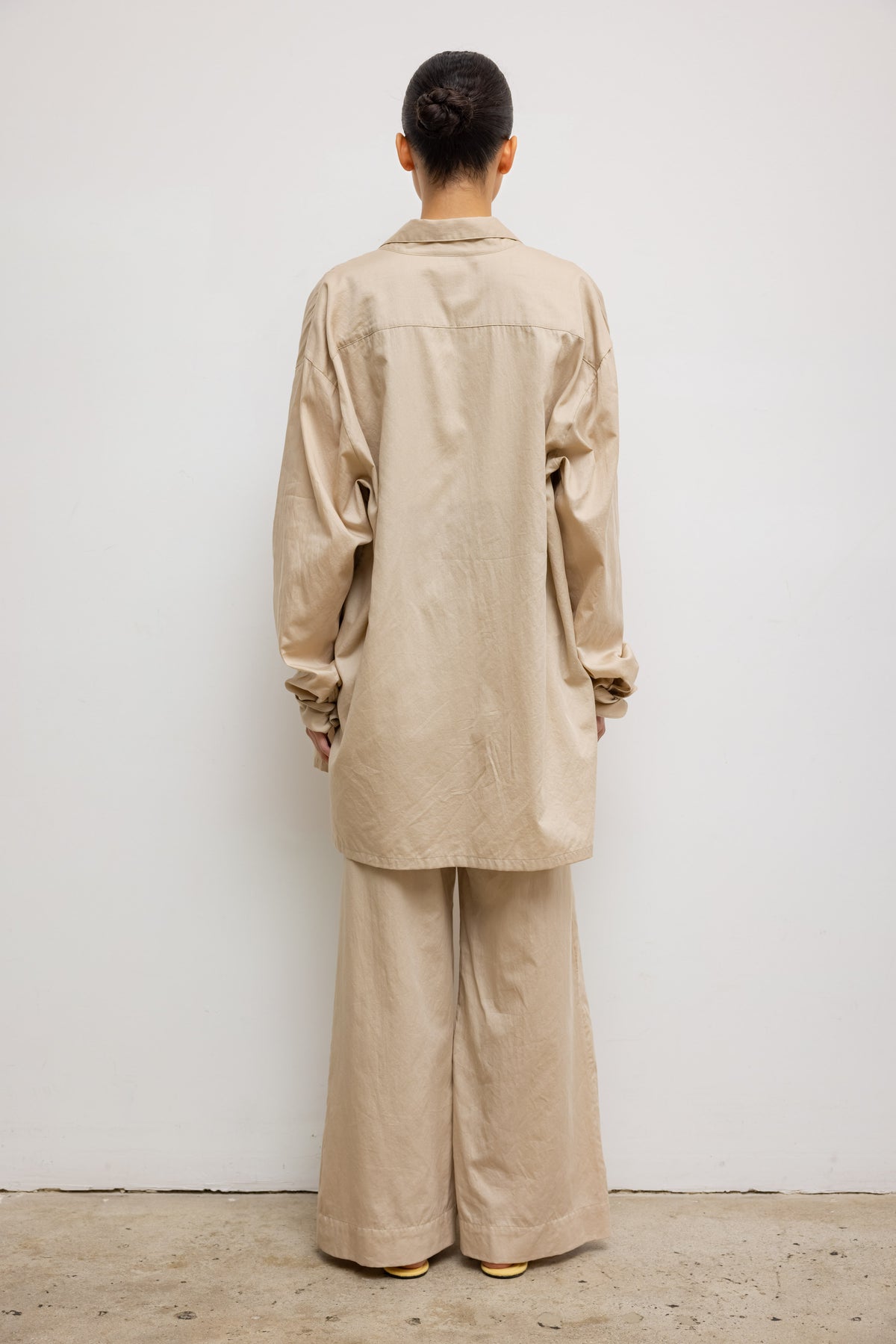 Yoko Pocket Pant - Ecru - Image 5