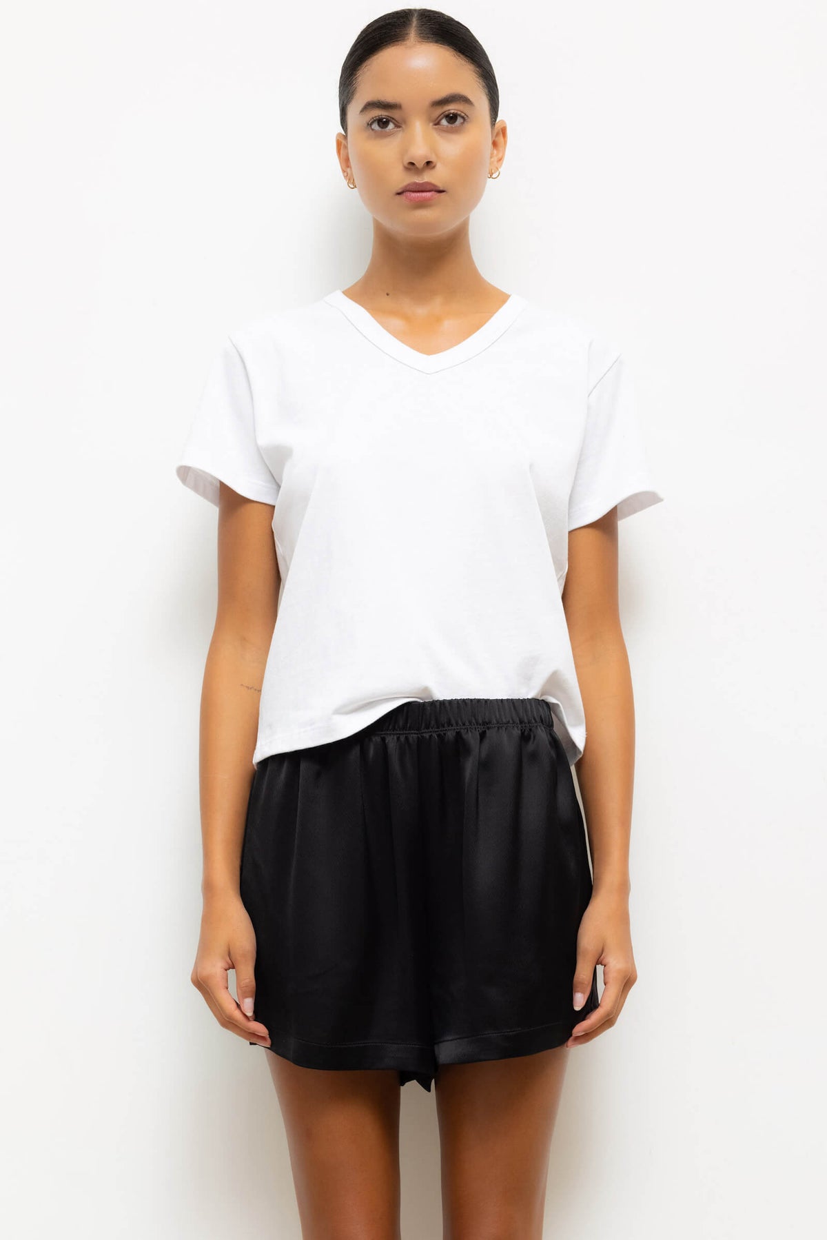Margo V Neck - White - Image 1