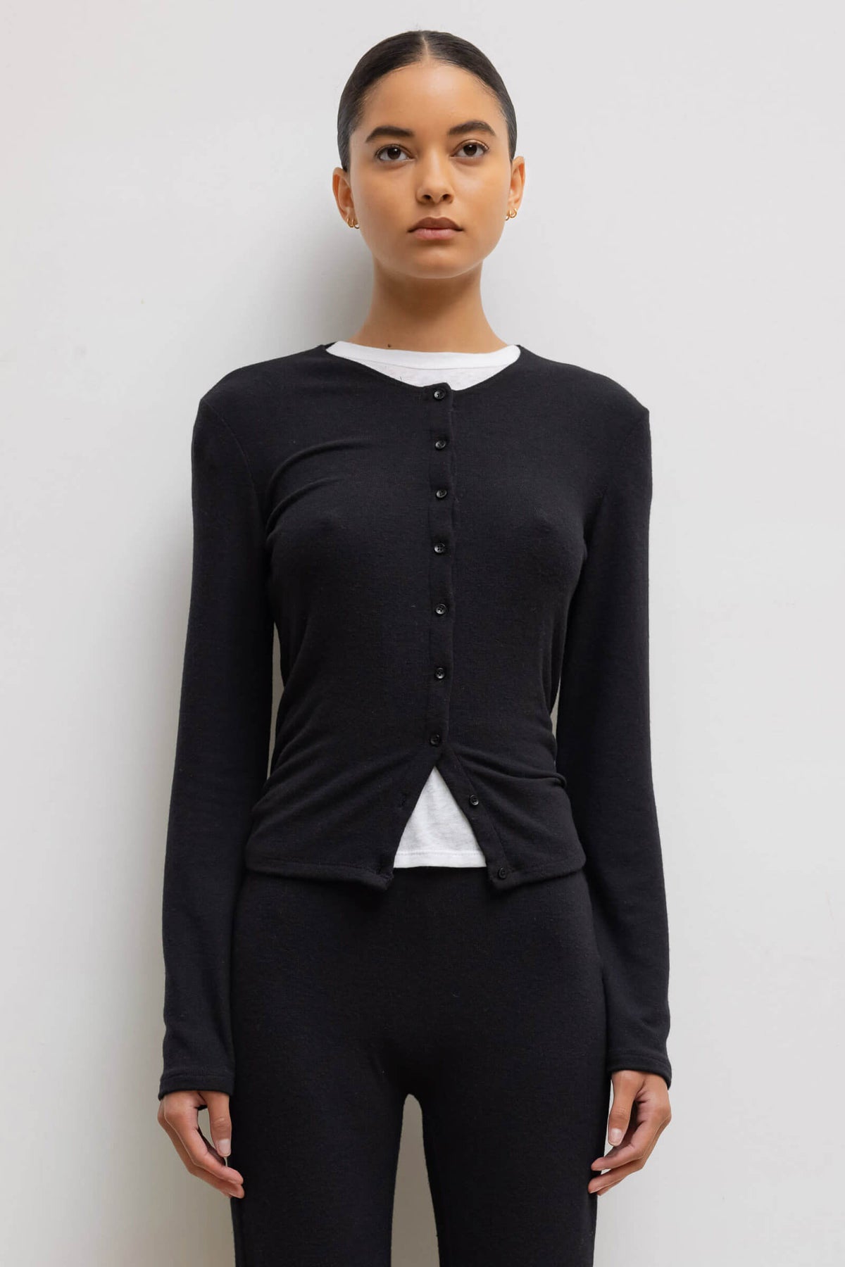 Lauren Classic Cardigan - Black - Image 1