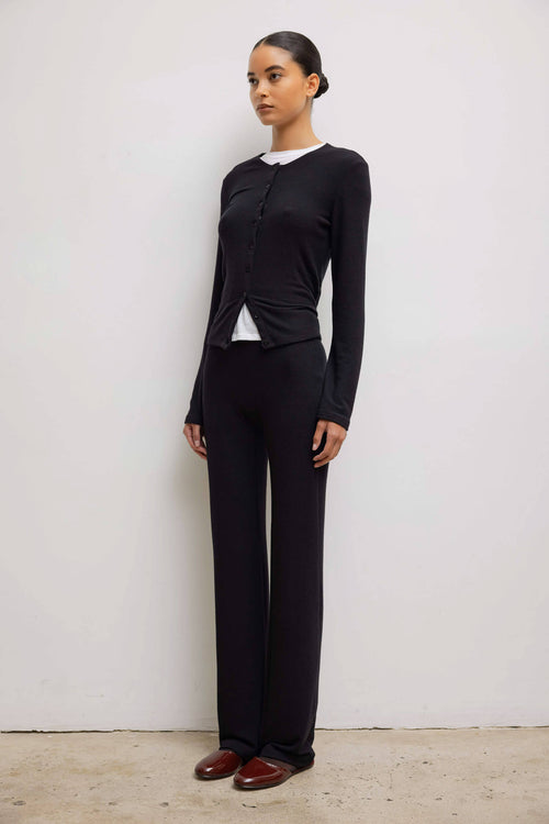 Lauren Classic Cardigan - Black - Image 5
