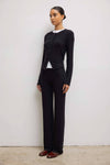 Lauren High Waist Straight Leg Pant