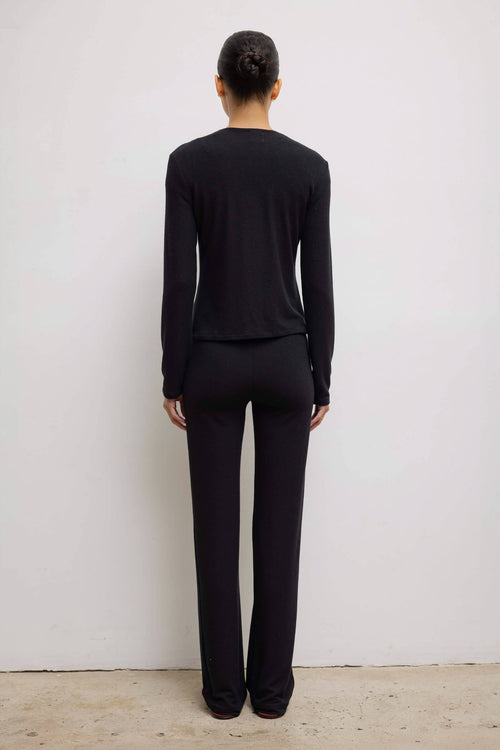 Lauren Classic Cardigan - Black - Image 6