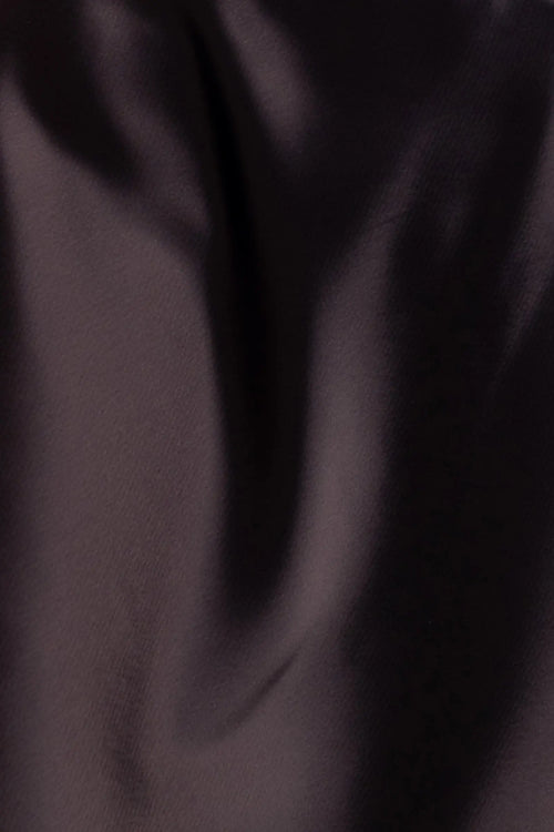 Barb Slip Skirt - Chocolate - Image 7