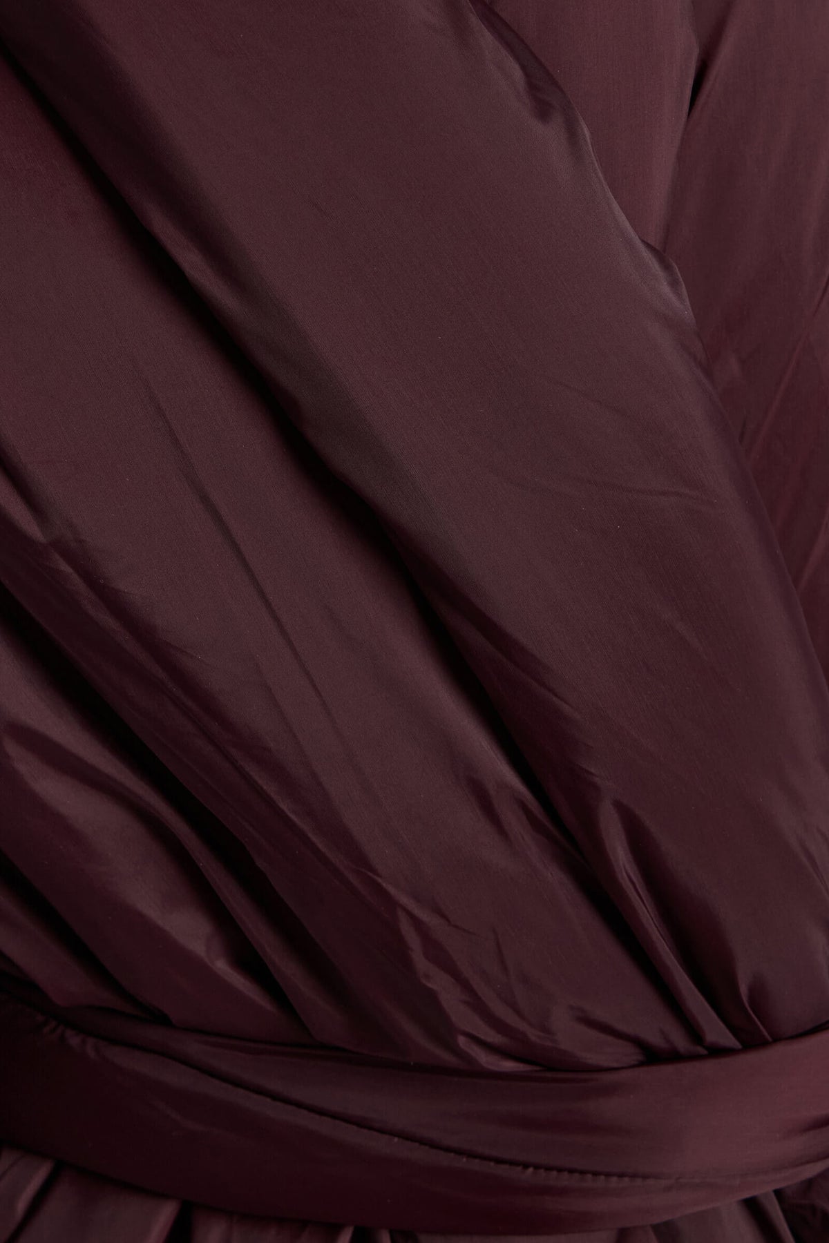 Bo Shawl Puffer Coat - Bordeaux - Image 8