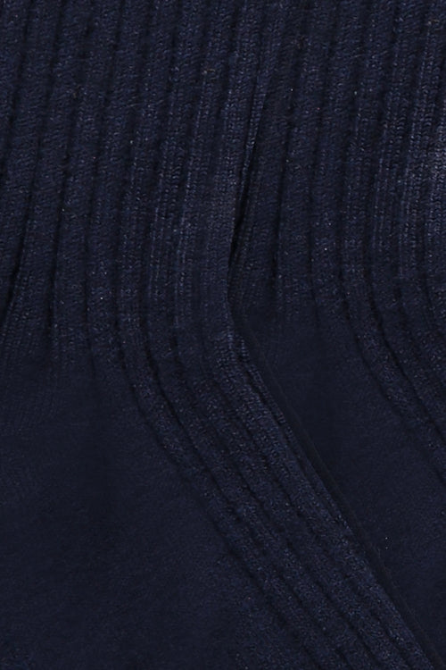 James Rib Socks - Midnight - Image 5