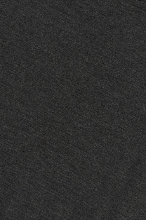 James Sleeveless Turtleneck - Charcoal Grey - Image 7