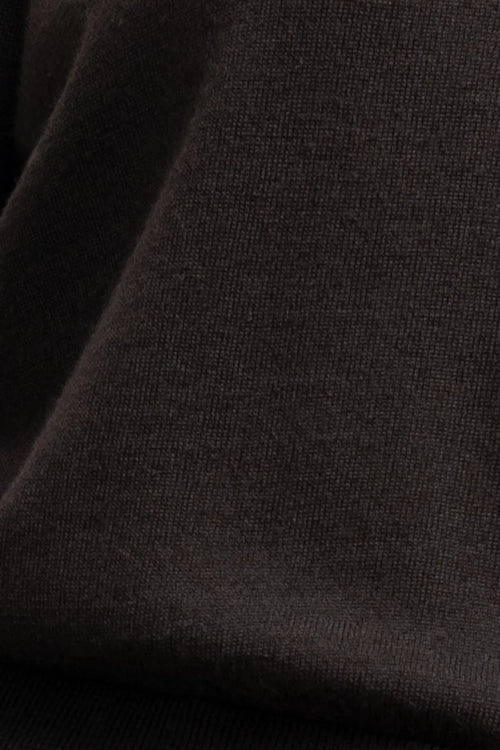 James Margo Tee - Chocolate - Image 8