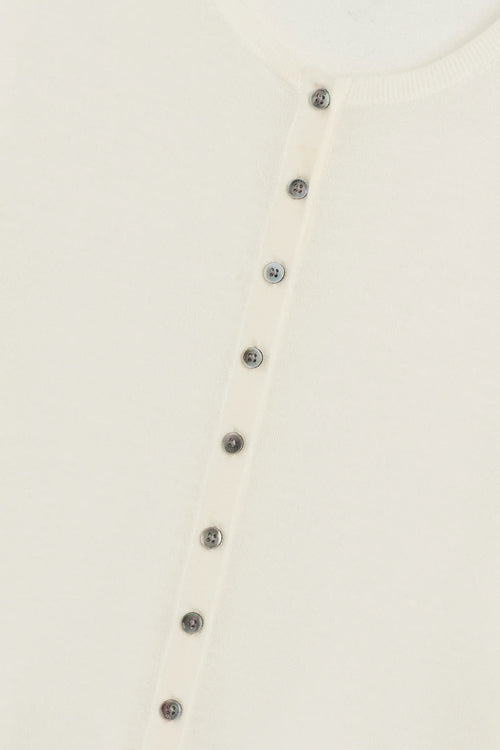 James Crew Cardigan - Parchment - Image 8