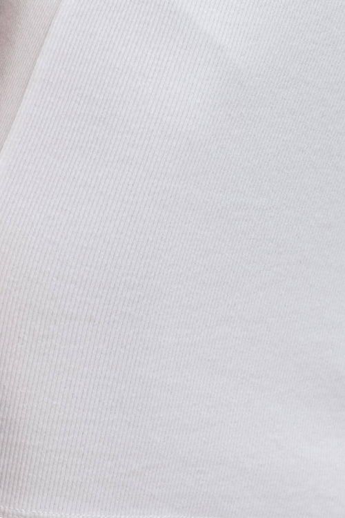 Kelly Slim Fit Long Sleeve - White - Image 7