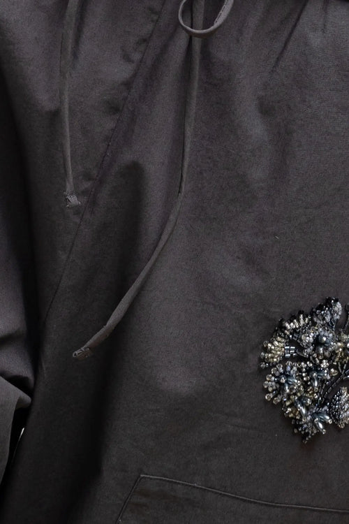 Kyoto Embroidered Carpenter Pant - Slate - Image 7