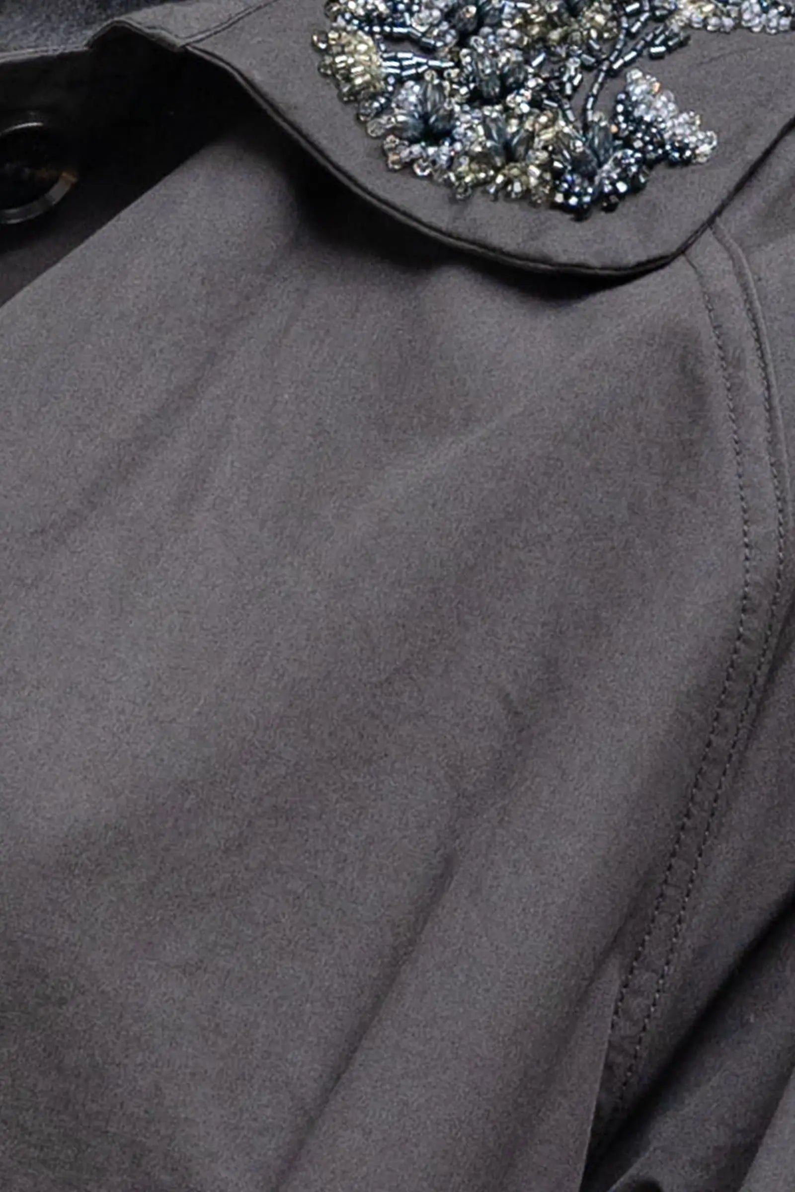 Kyoto Embroidered Car Coat