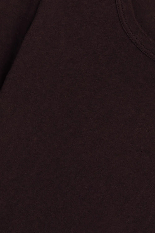 Laura Margo Tee - Chocolate - Image 8