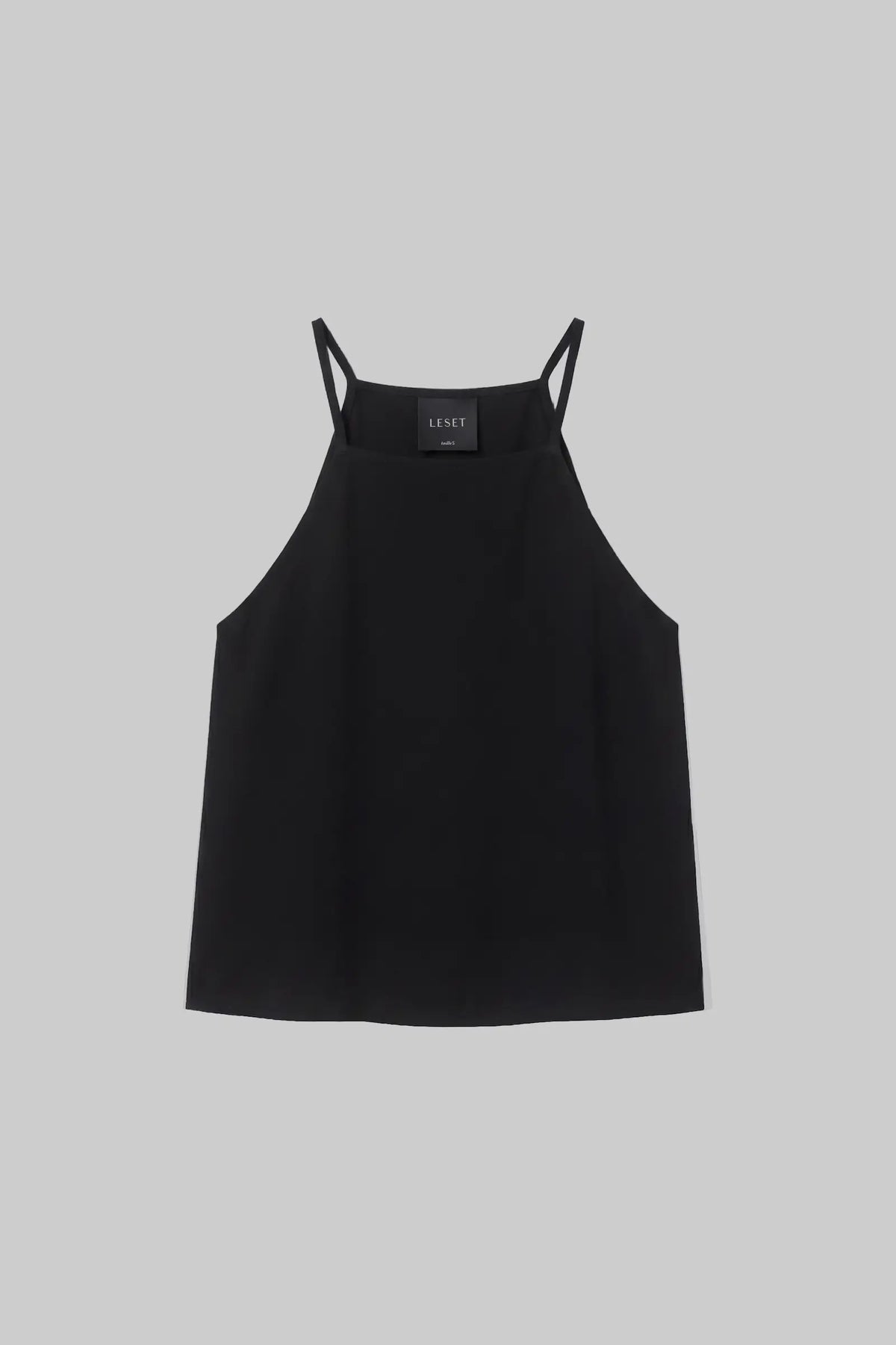 Ari High Neck Tank - Black - Image 2