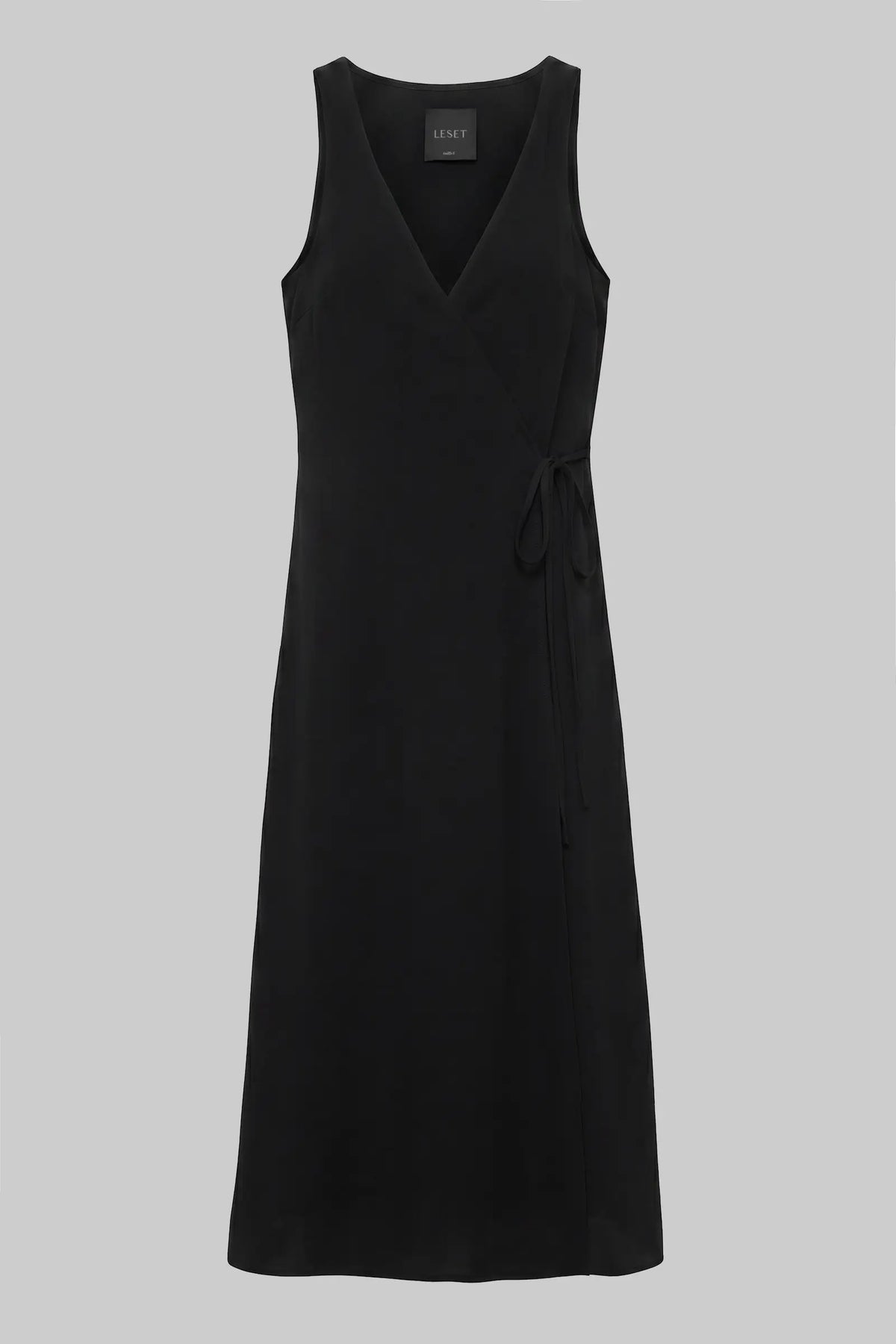 Ari Wrap Dress - Black - Image 2