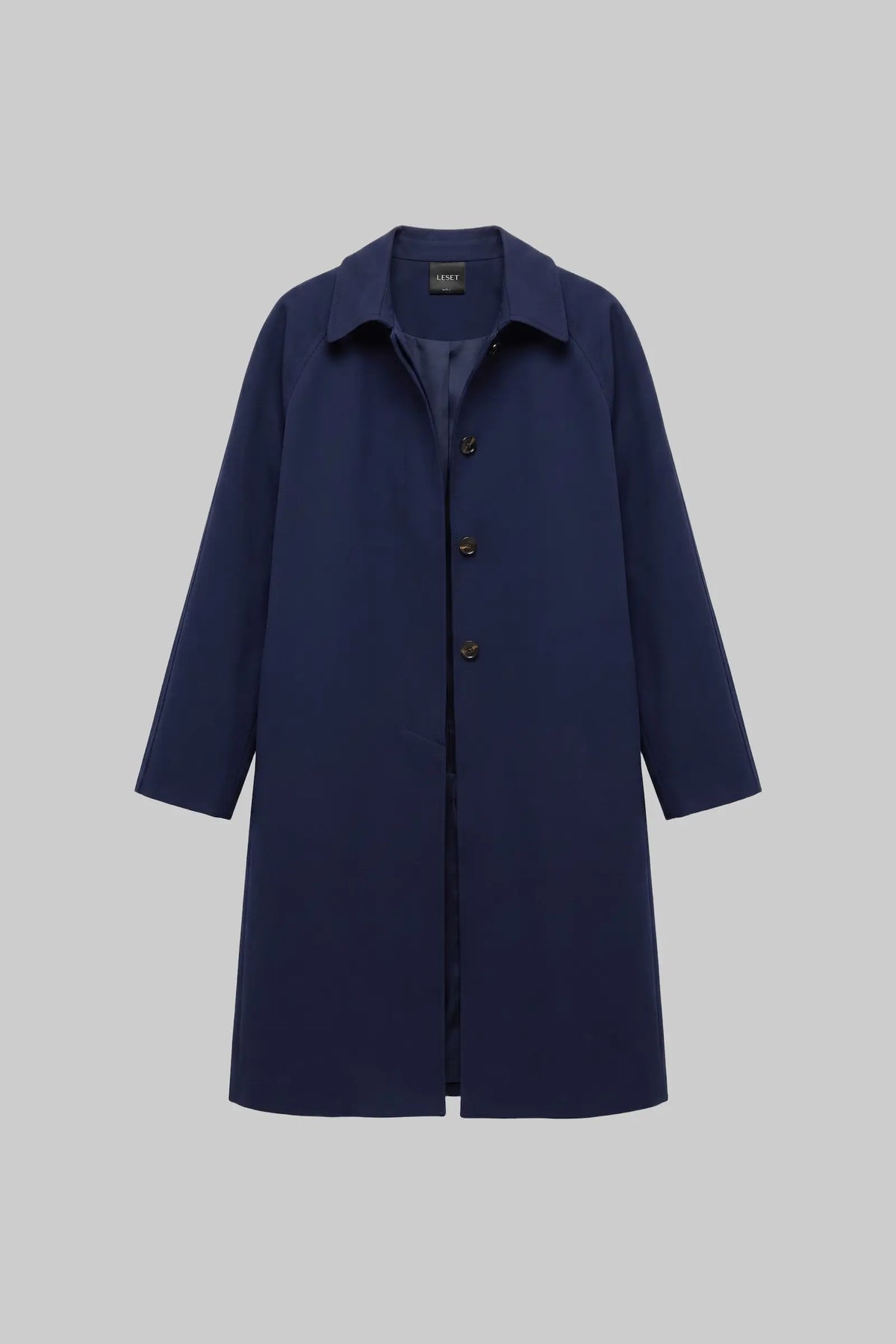 Arielle Bonded Car Coat - Midnight - Image 2