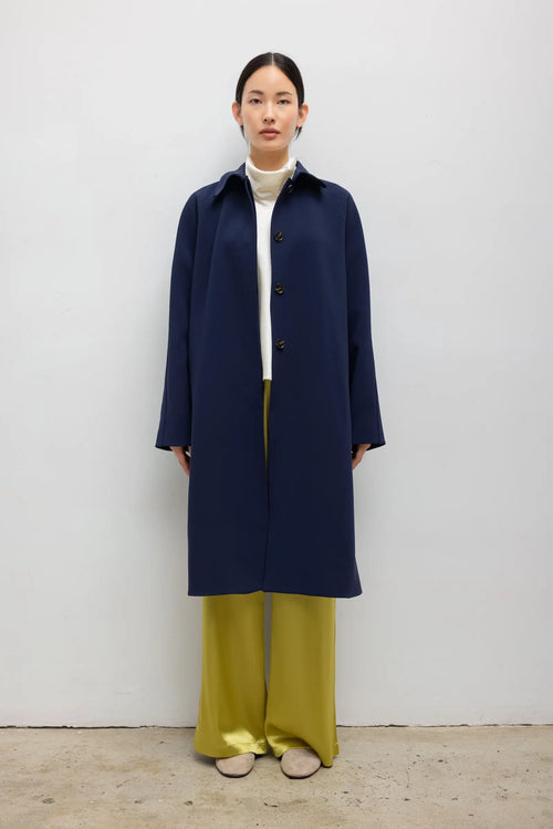 Arielle Bonded Car Coat - Midnight - Image 1