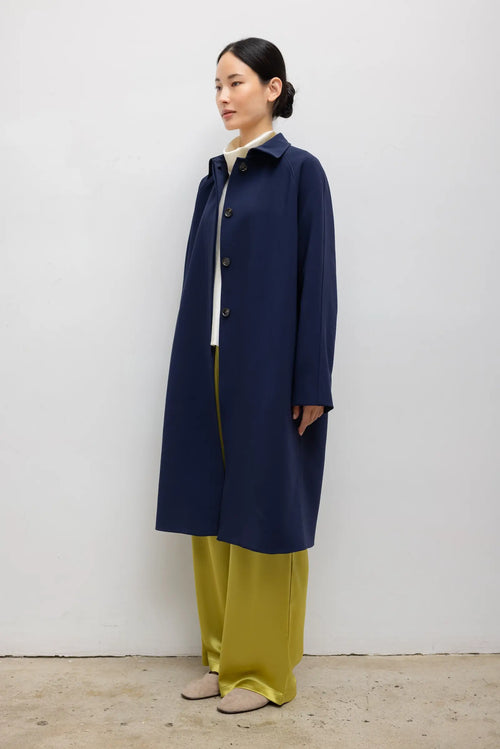 Arielle Bonded Car Coat - Midnight - Image 5