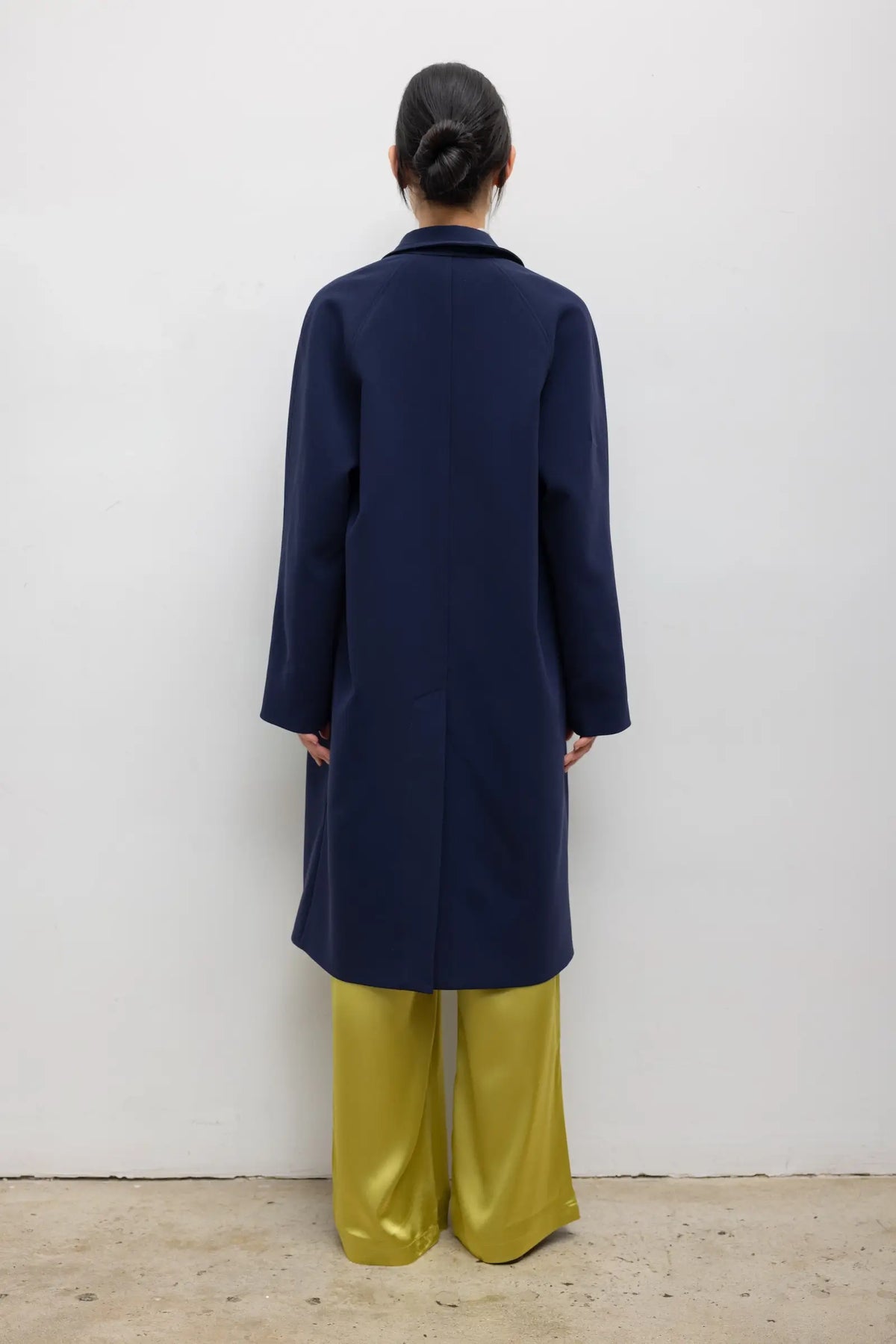Arielle Bonded Car Coat - Midnight - Image 6