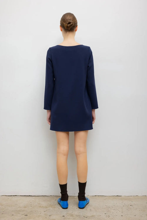 Arielle Long Sleeve Mini Dress - Midnight - Image 5