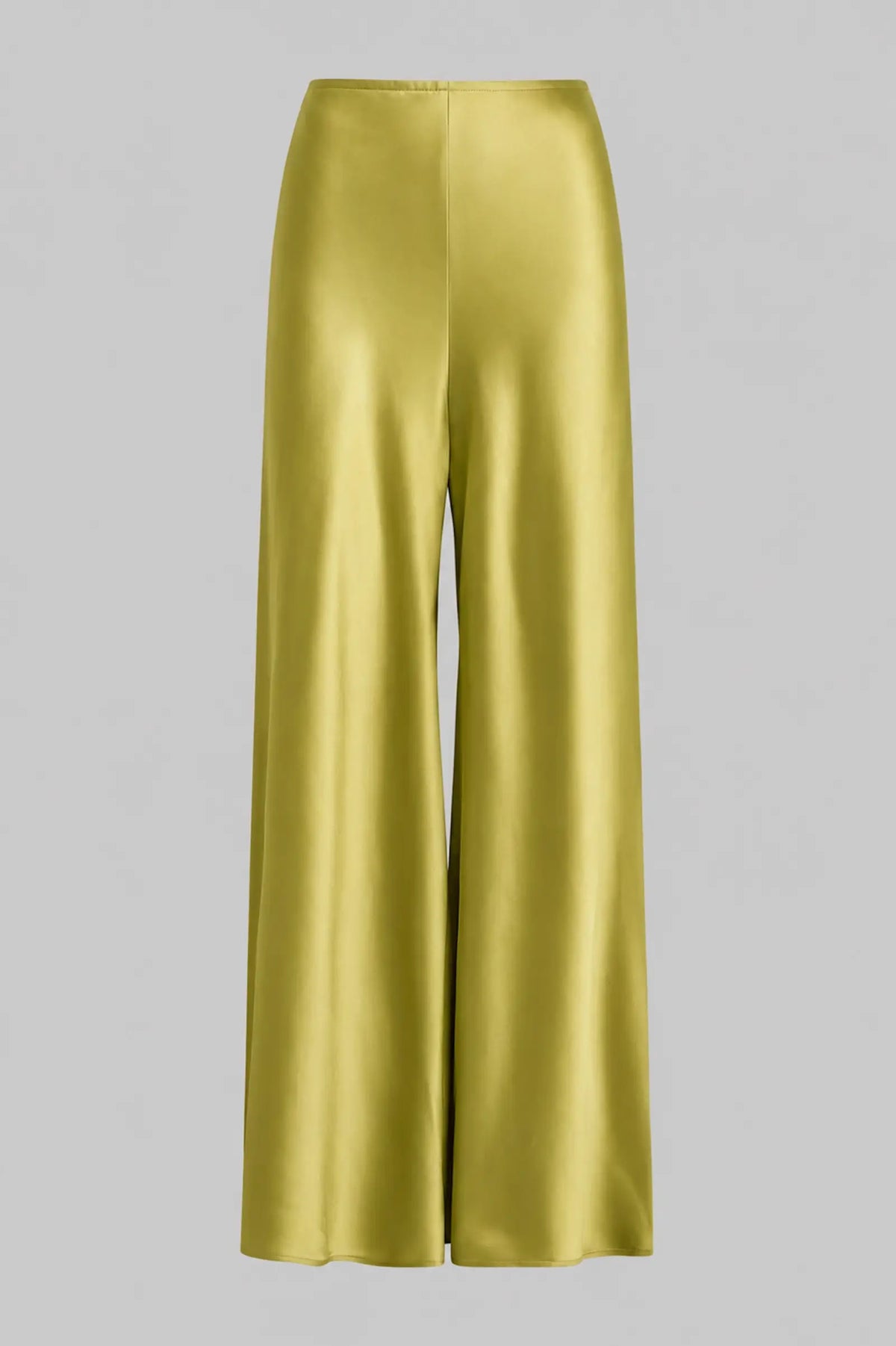 Barb Wide Leg Pant - Chartreuse - Image 2