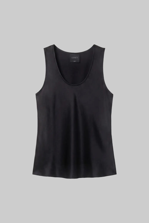 Barb Bias Tank - Black - Image 2