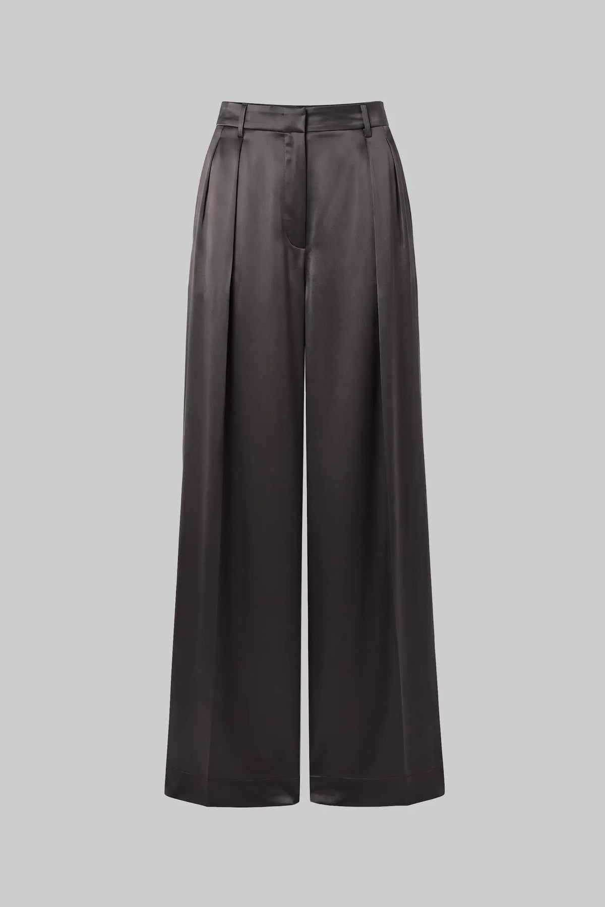 Pre-Order: Barb Pleated Trouser - Gunmetal - Image 2