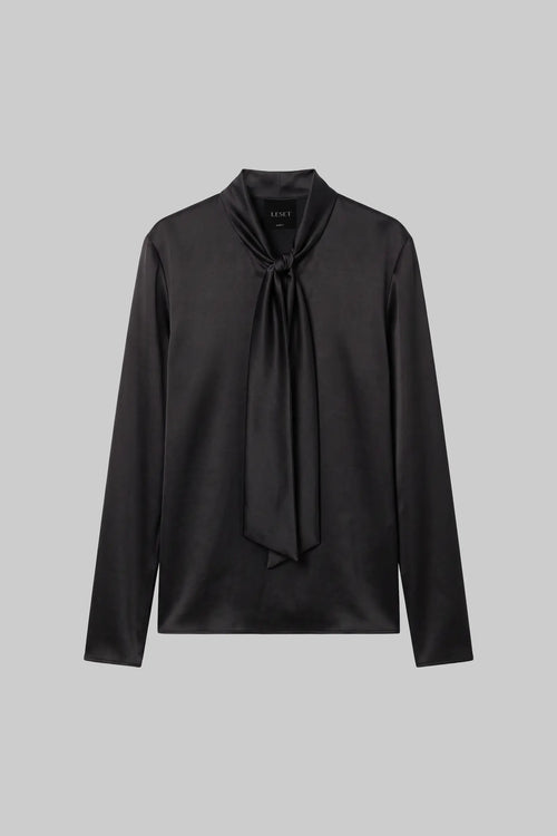 Barb Scarf Longsleeve - Black - Image 2