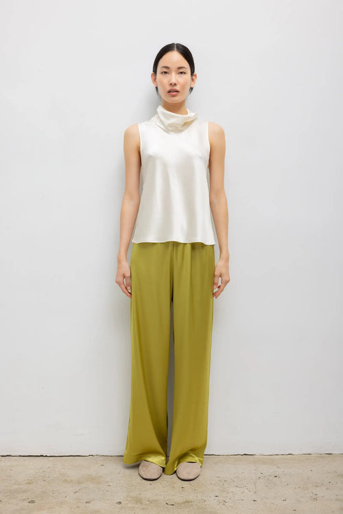 Barb Sleeveless Cowl Neck - Creme - Image 3