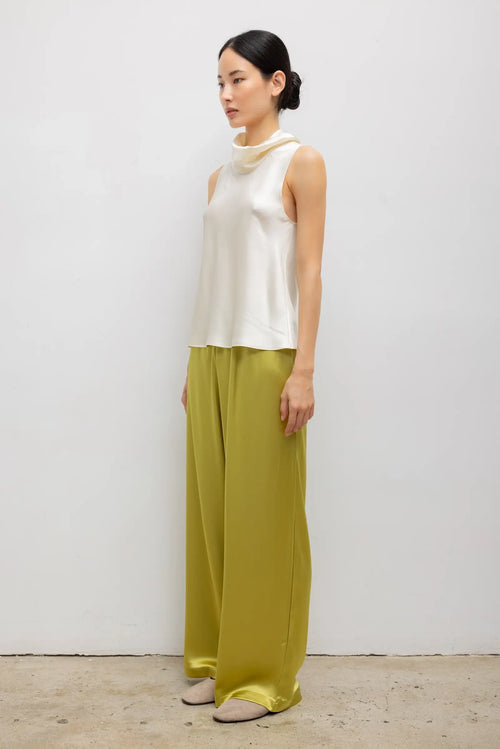 Barb Sleeveless Cowl Neck - Creme - Image 6