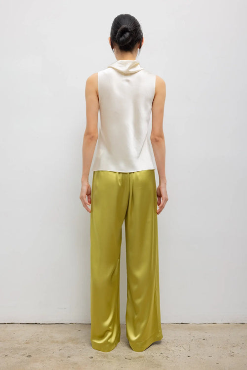 Barb Sleeveless Cowl Neck - Creme - Image 7