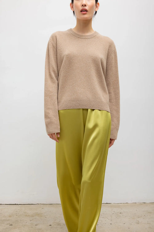 Barb Wide Leg Pant - Chartreuse - Image 5