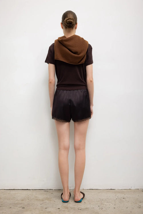 Barb Lace Short - Chocolate - Image 6
