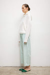 Yoshi Stripe Crop Drawstring Pant