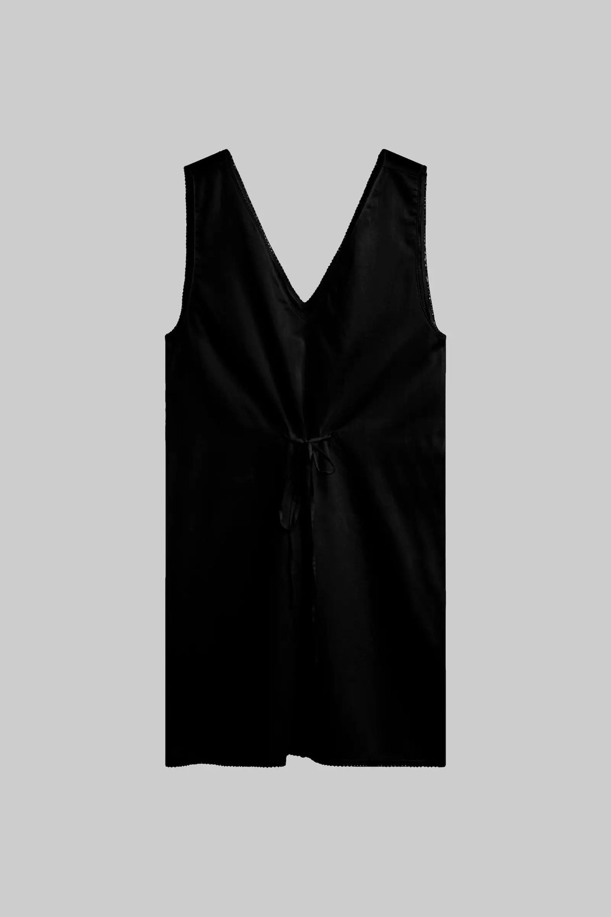 Yoko Lace V Neck Mini Dress - Black - Image 2