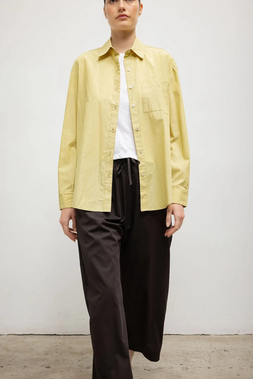 Yoshi Crop Drawstring Pant - Hickory - Image 3