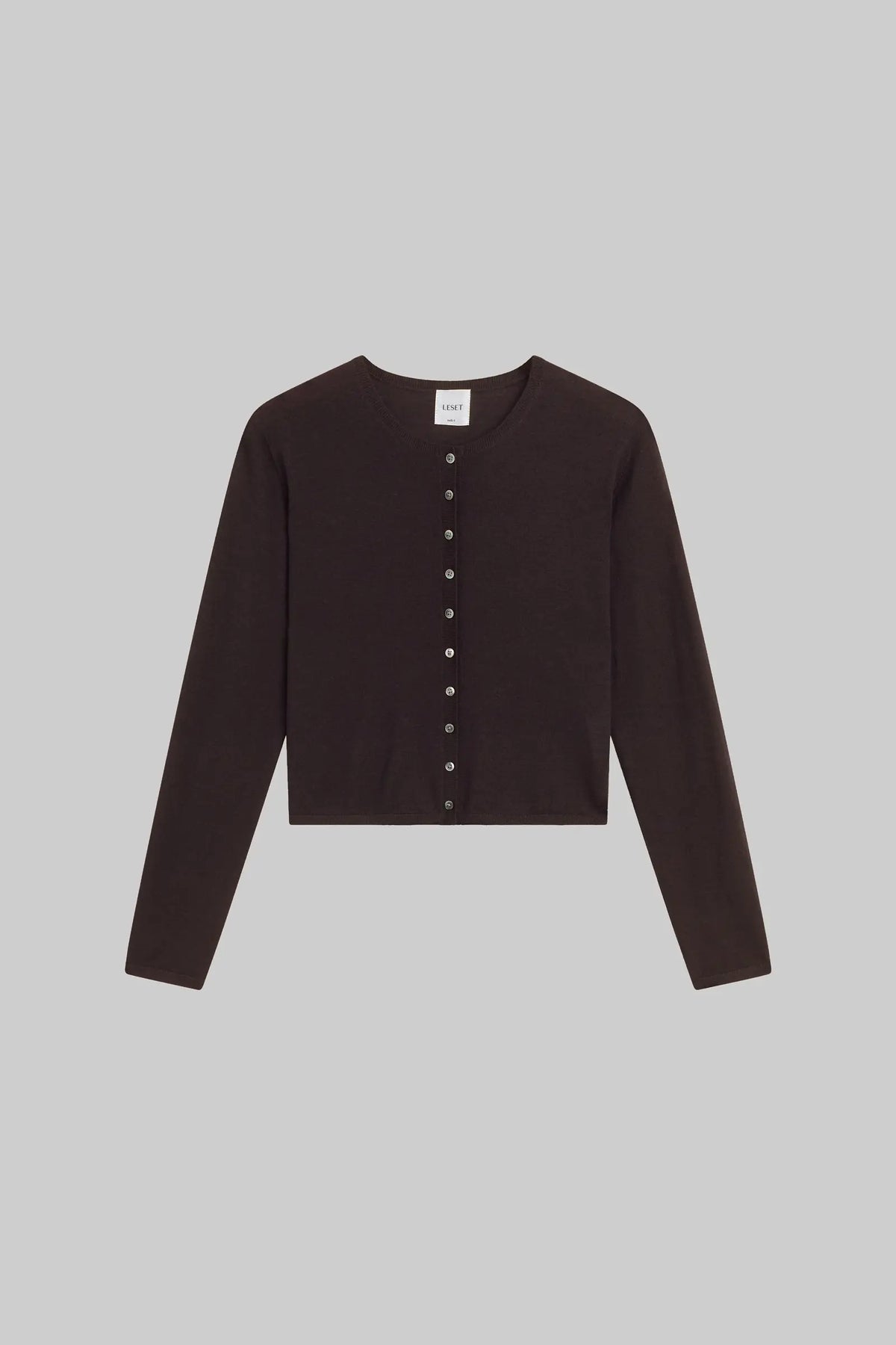 James Crew Cardigan - Chocolate - Image 2