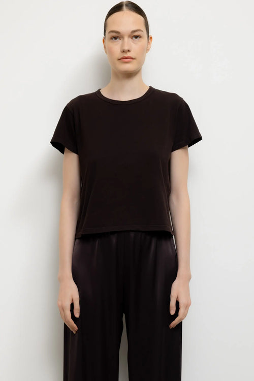 James Margo Tee - Chocolate - Image 1