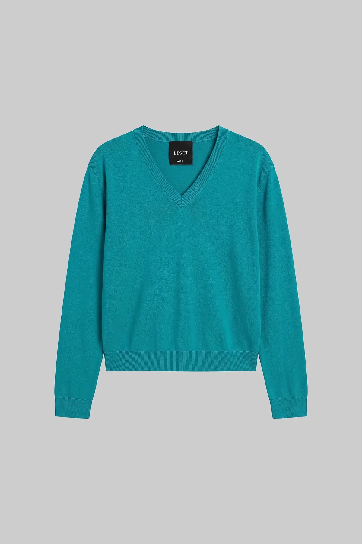 James Classic V Neck - Aegean - Image 2
