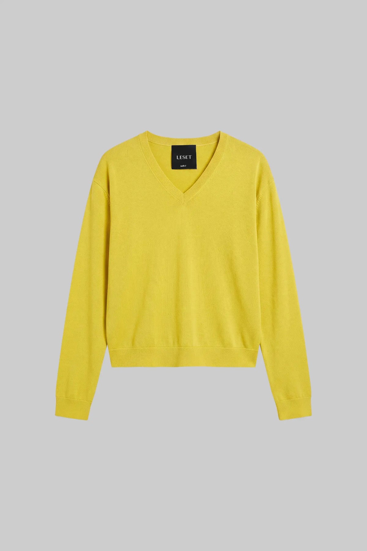 James Classic V Neck - Citron - Image 2