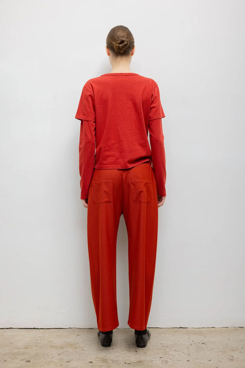 Margo Layered Long Sleeve - Rosso - Image 6