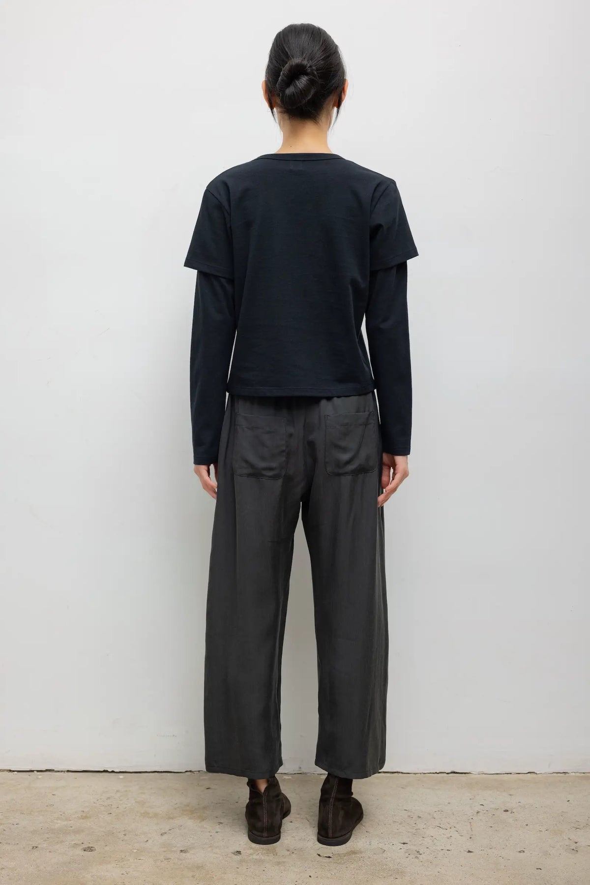 Margo Layered Long Sleeve - Black - Image 7