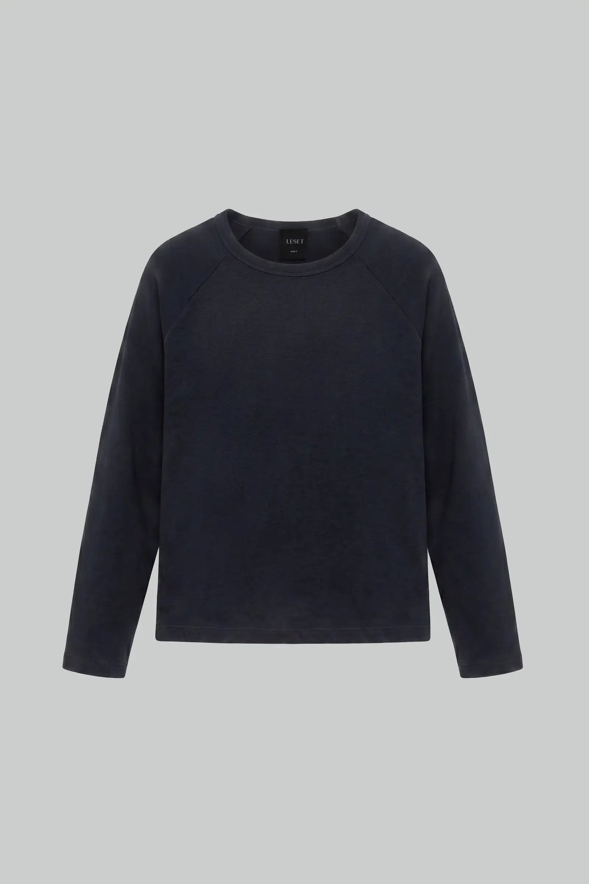 The Margo Long Sleeve Baseball Tee - Black - Image 2