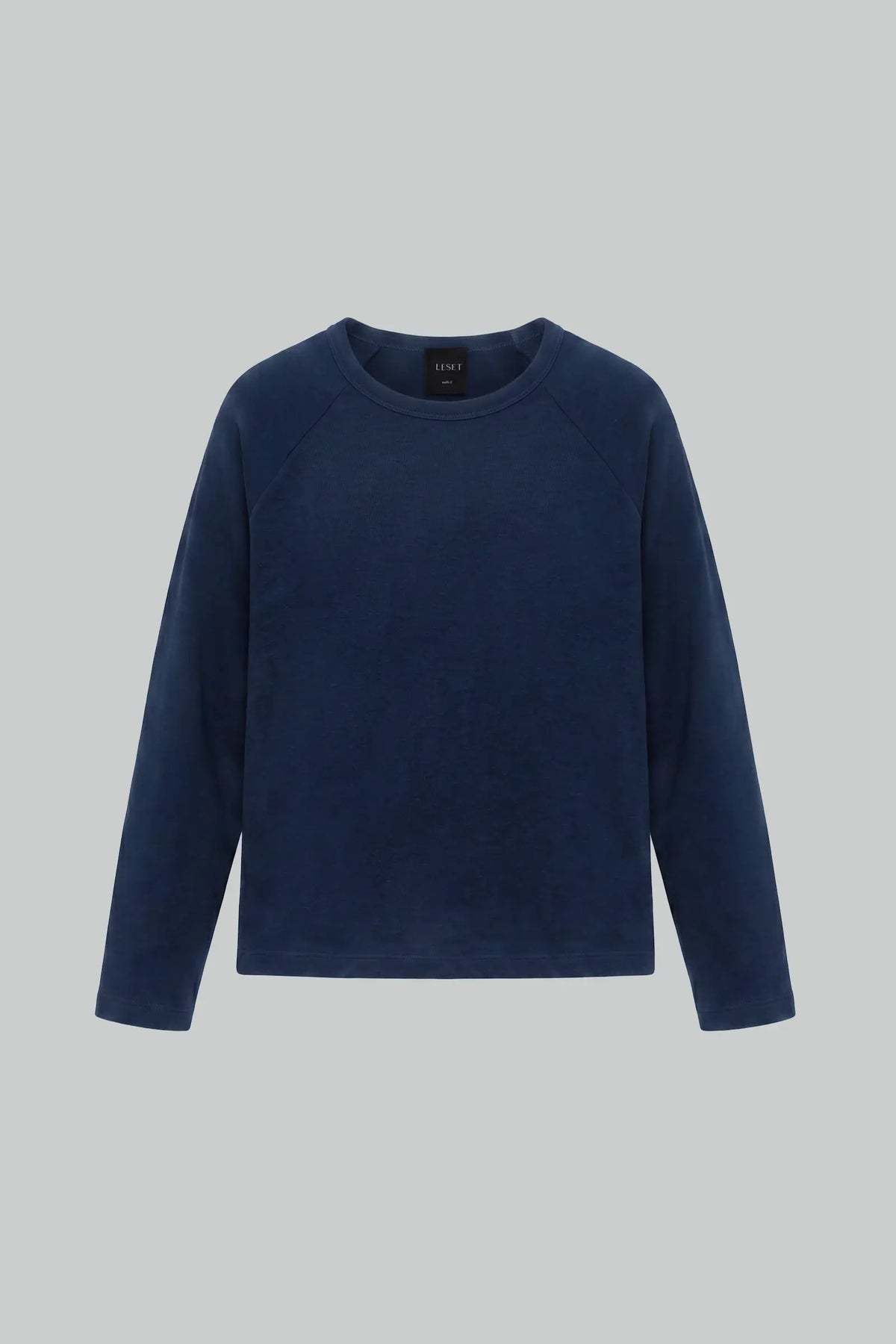 The Margo Long Sleeve Baseball Tee - Midnight - Image 2