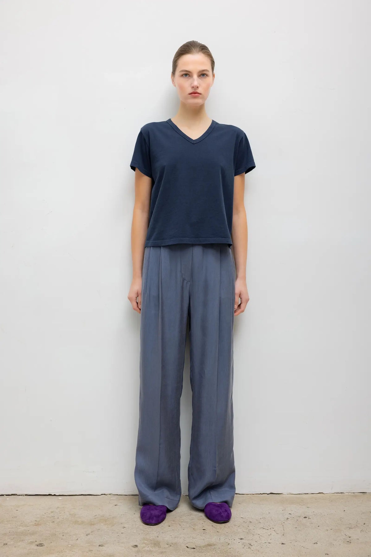 Margo V Neck - Midnight - Image 3