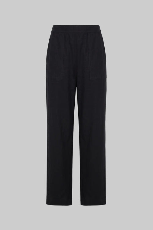 Margo Patch Pocket Pant - Black - Image 2