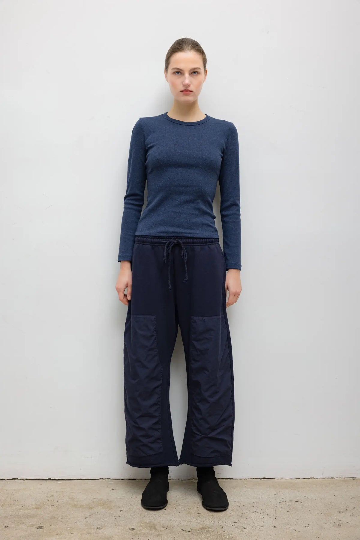 Nando Slim Fit Long Sleeve - Midnight Melange - Image 3