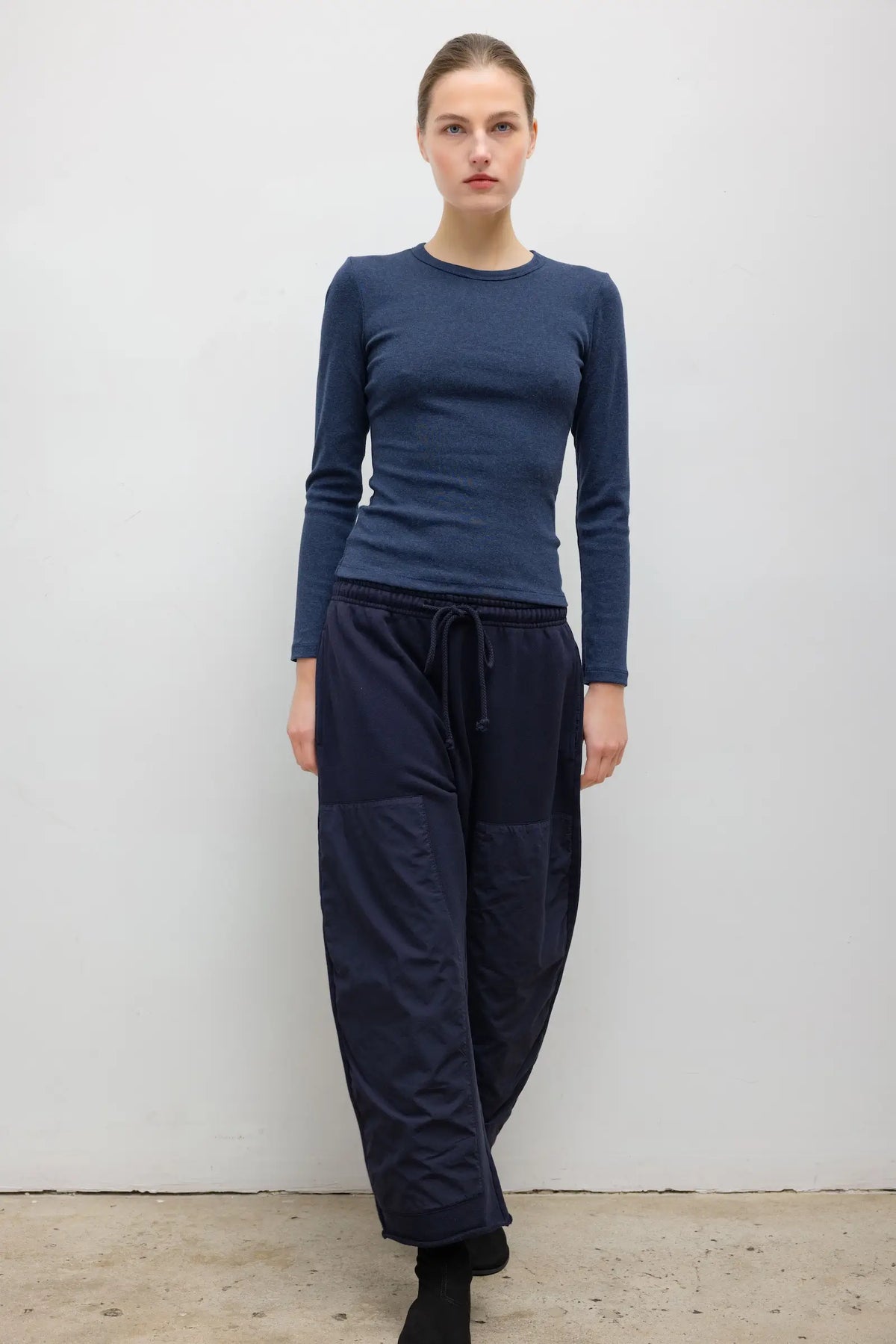Nando Slim Fit Long Sleeve - Midnight Melange - Image 5